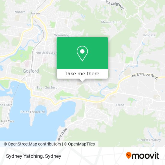 Sydney Yatching map