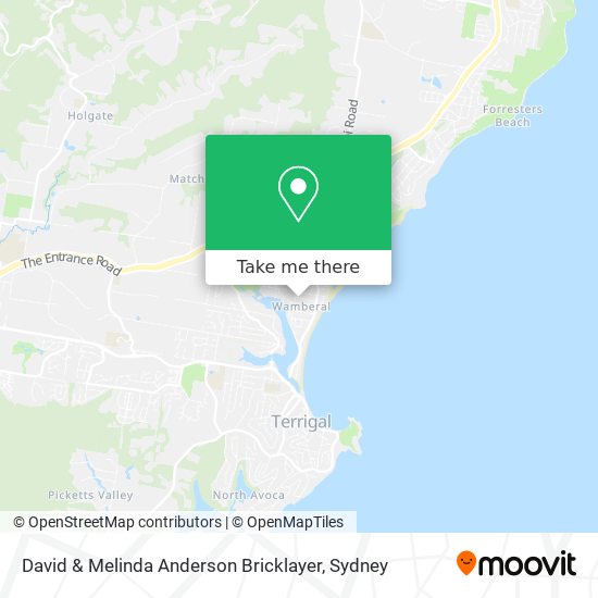 David & Melinda Anderson Bricklayer map