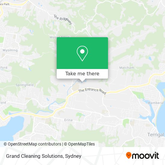 Grand Cleaning Solutions map