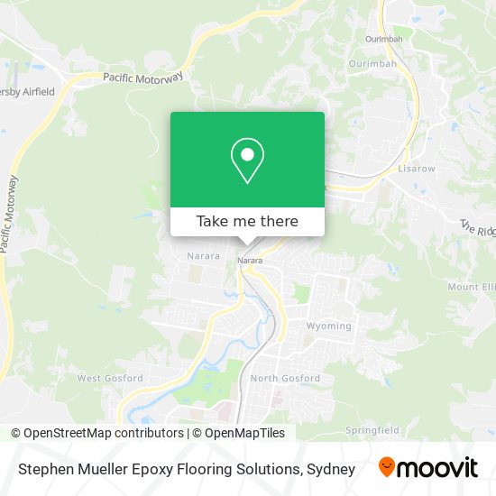 Stephen Mueller Epoxy Flooring Solutions map