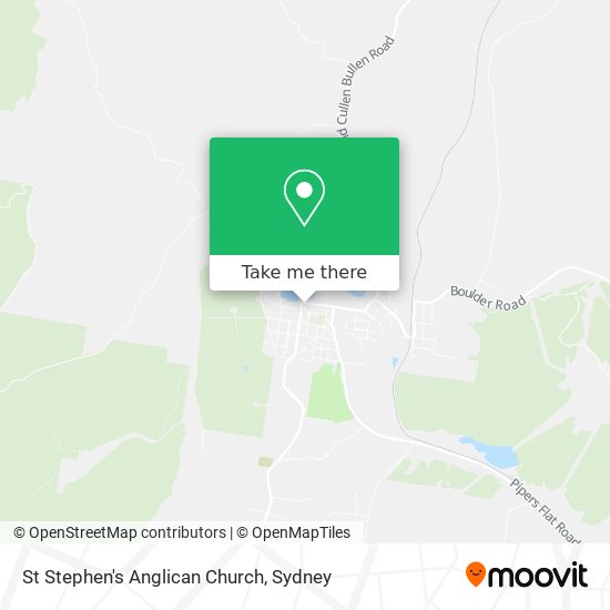 St Stephen's Anglican Church map