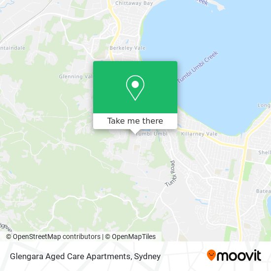 Glengara Aged Care Apartments map