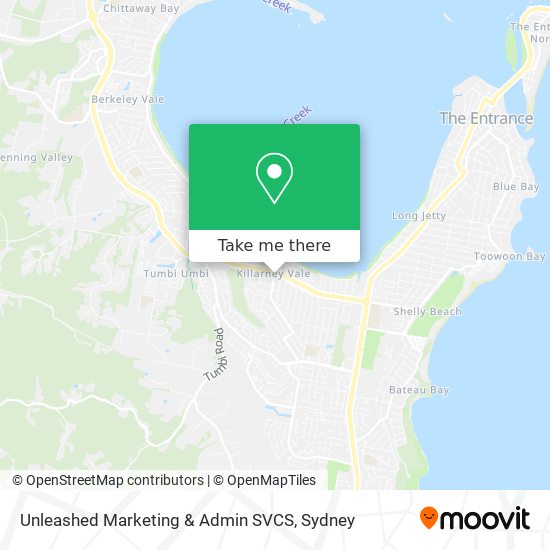 Unleashed Marketing & Admin SVCS map