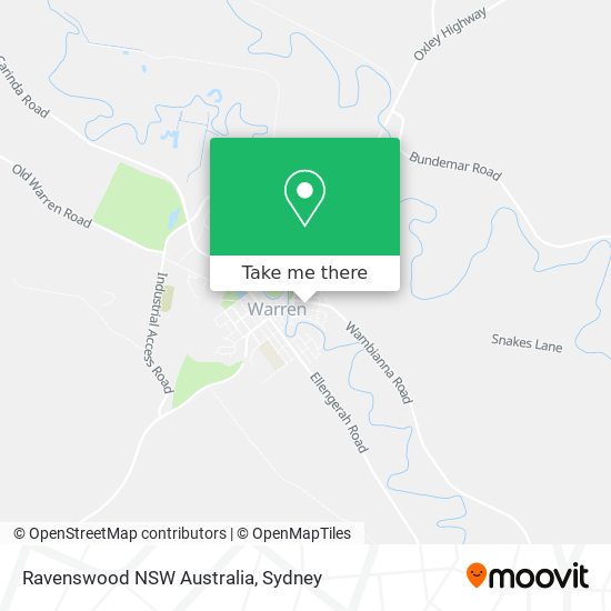 Ravenswood NSW Australia map