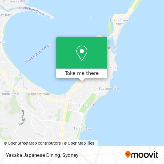 Mapa Yasaka Japanese Dining