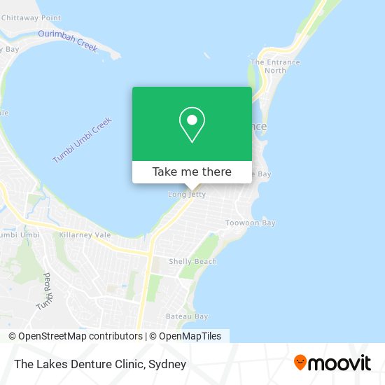 The Lakes Denture Clinic map