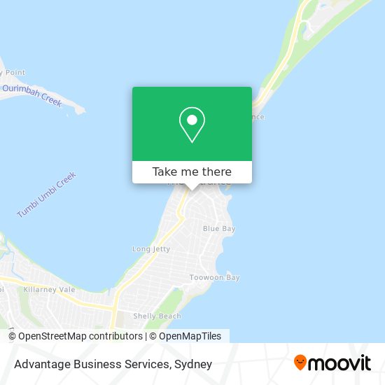 Advantage Business Services map