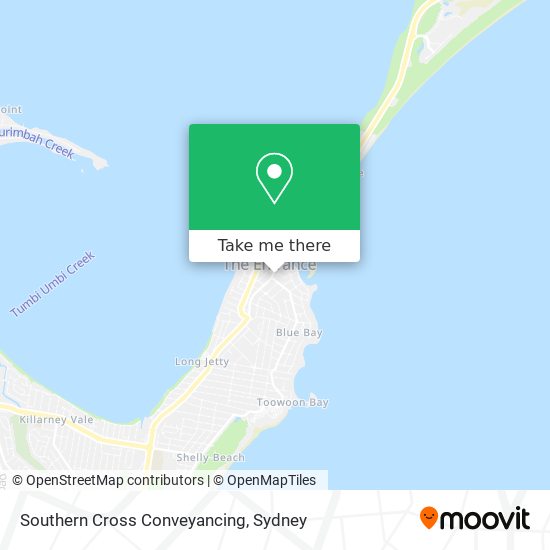 Mapa Southern Cross Conveyancing