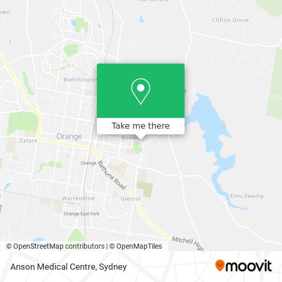Mapa Anson Medical Centre