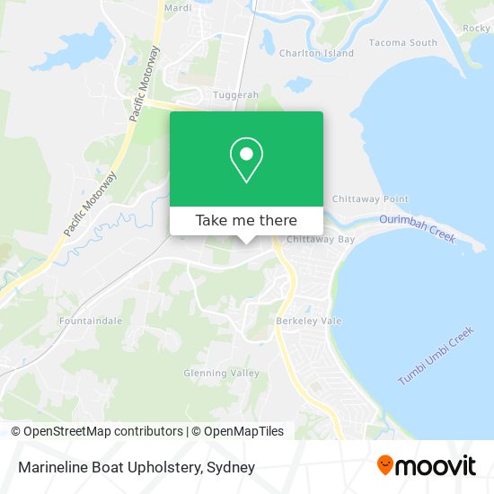 Marineline Boat Upholstery map