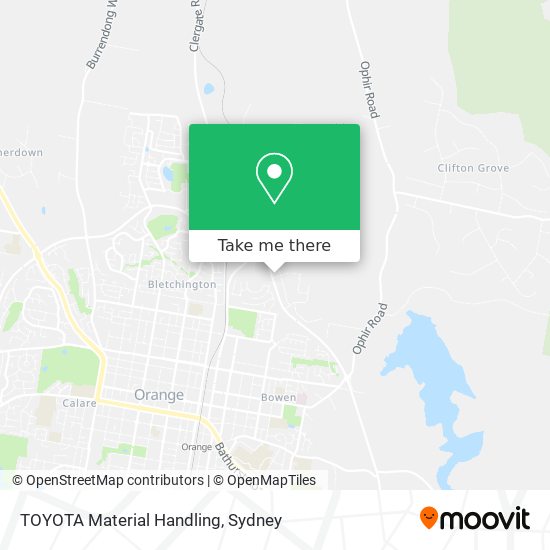 TOYOTA Material Handling map