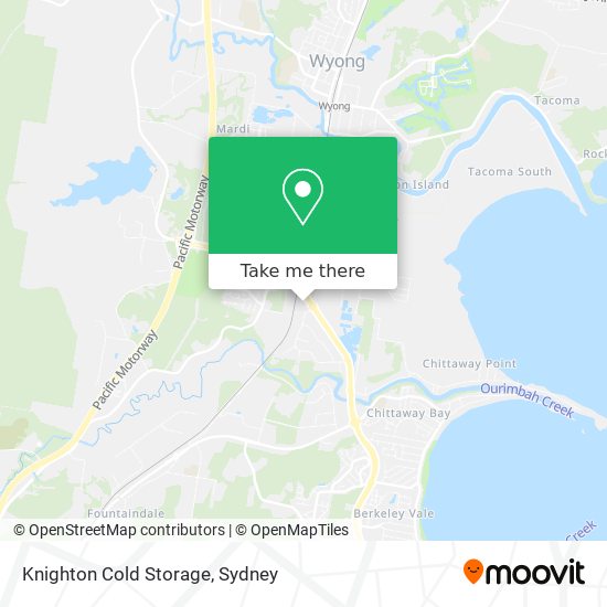 Knighton Cold Storage map