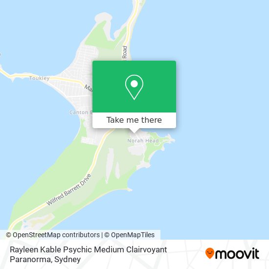 Rayleen Kable Psychic Medium Clairvoyant Paranorma map