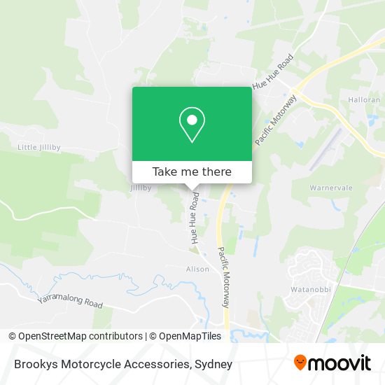 Brookys Motorcycle Accessories map