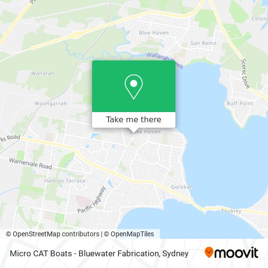 Micro CAT Boats - Bluewater Fabrication map