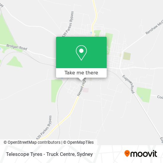 Telescope Tyres - Truck Centre map