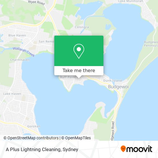 A Plus Lightning Cleaning map