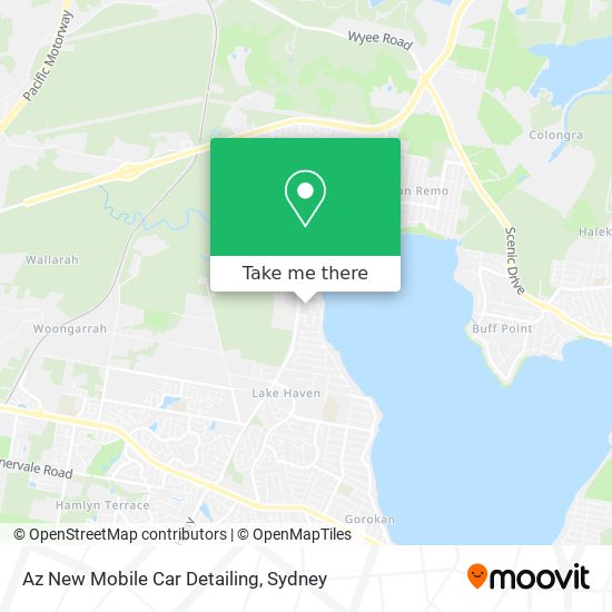 Az New Mobile Car Detailing map