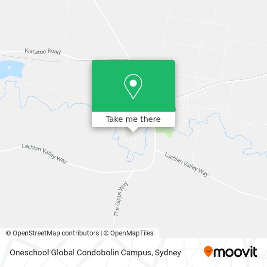 Oneschool Global Condobolin Campus map