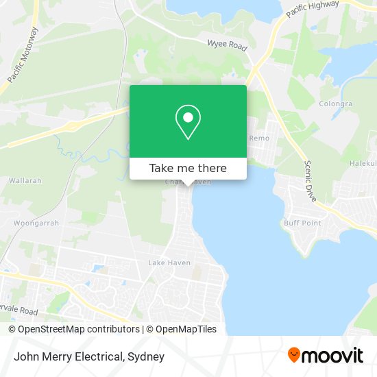 John Merry Electrical map