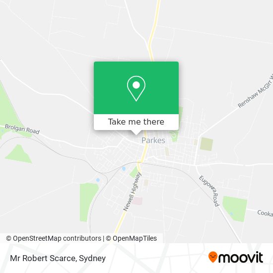 Mr Robert Scarce map