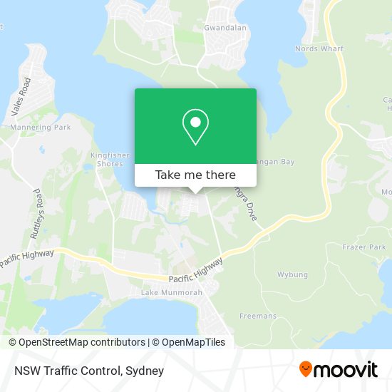 NSW Traffic Control map