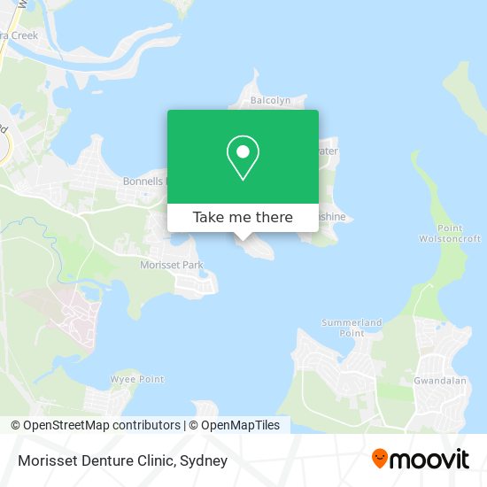 Morisset Denture Clinic map