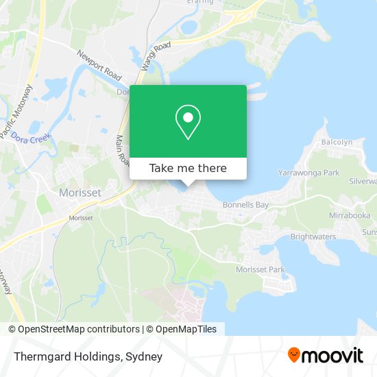 Thermgard Holdings map