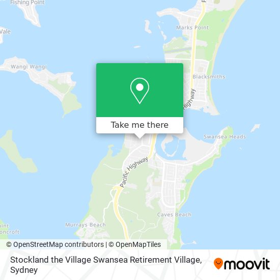 Stockland the Village Swansea Retirement Village map