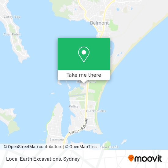 Local Earth Excavations map