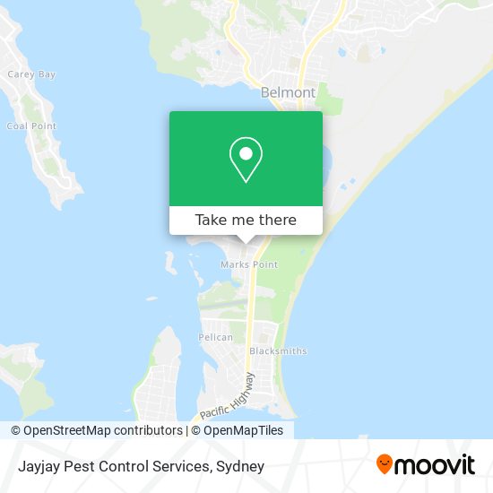 Mapa Jayjay Pest Control Services