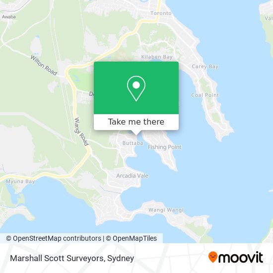 Marshall Scott Surveyors map