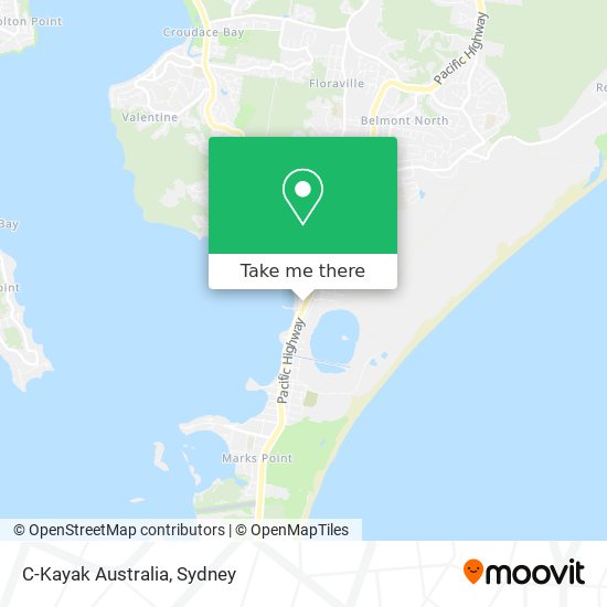 C-Kayak Australia map