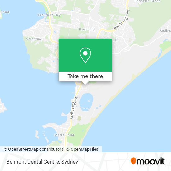 Mapa Belmont Dental Centre