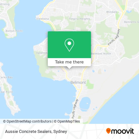 Aussie Concrete Sealers map