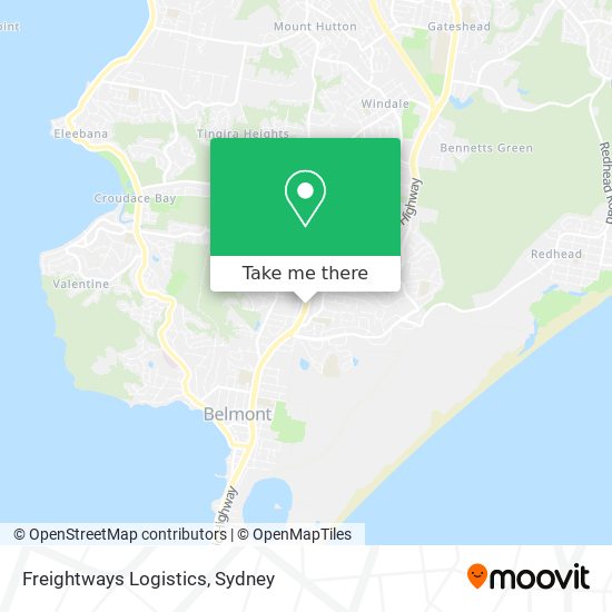 Freightways Logistics map