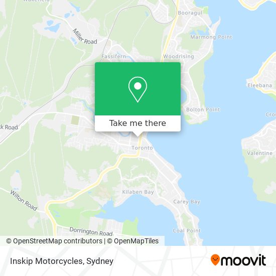 Inskip Motorcycles map