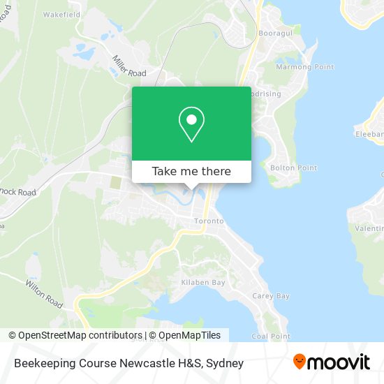 Mapa Beekeeping Course Newcastle H&S