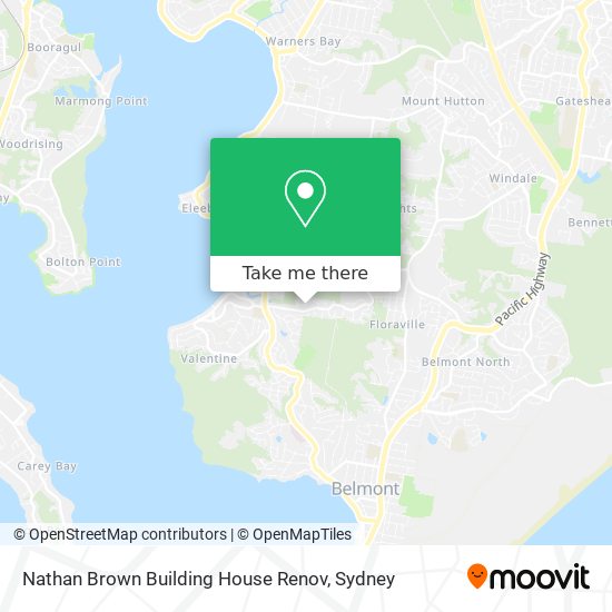 Mapa Nathan Brown Building House Renov