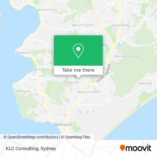 KLC Consulting map