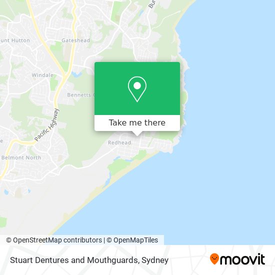 Stuart Dentures and Mouthguards map