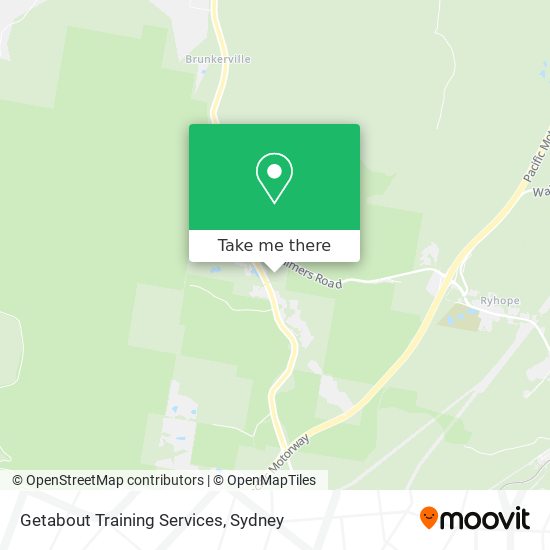 Getabout Training Services map