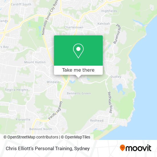 Chris Elliott's Personal Training map