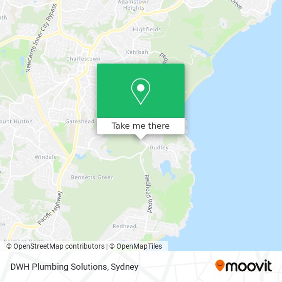 DWH Plumbing Solutions map