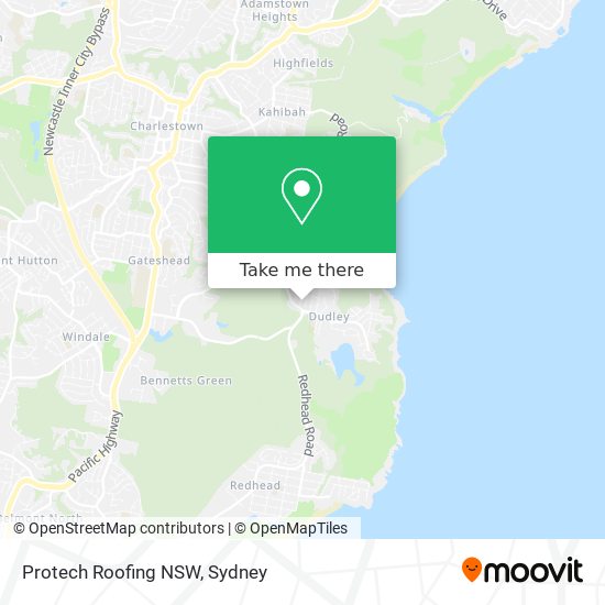 Protech Roofing NSW map