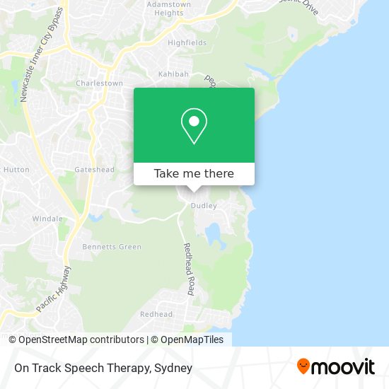 On Track Speech Therapy map
