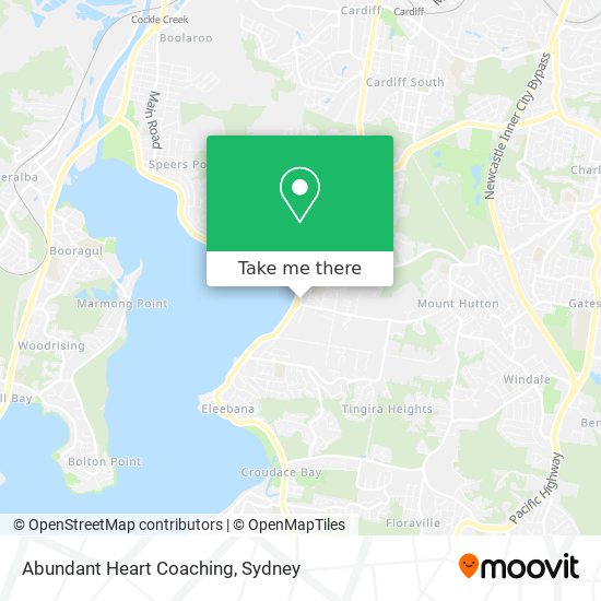 Abundant Heart Coaching map