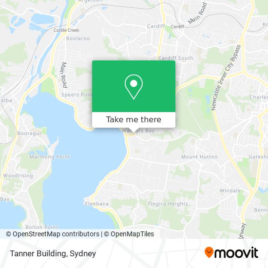 Tanner Building map