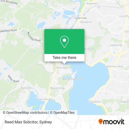 Reed Max Solicitor map