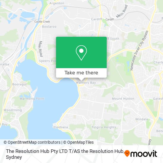 The Resolution Hub Pty LTD T / AS the Resolution Hub map